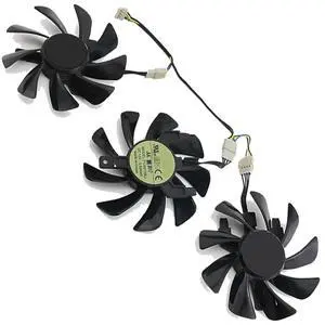 Graphics Card Cooling Fans Suitable for Sapphire R9 Fury HBM Tri-X OC R9 380 4G D5 PRO Series Desktop 85mm T129215BU 12V 0.50A 4Pin Video Card Cooler Fans GPU Fan Graphics Card Cooling Fans Suitable for Sapphire R9 Fury HBM Tri-X OC R9 380 4G D5 PRO Series Desktop 85mm T129215BU 12V 0.50A 4Pin Video Card Cooler Fans GPU Fan