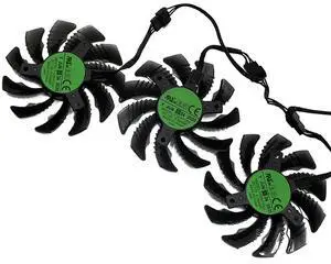 Graphics Card Cooling Fans Suitable for Gigabyte GeForce RTX 3060 3060Ti Gaming RTX 3070 3070Ti Eagle Radeon RX 6500XT 6600XT 6700XT Gaming Series Desktop 75mm T128010SU 12V 0.35A 4Pin GPU Fans Graphics Card Cooling Fans Suitable for Gigabyte GeForce RTX 3060 3060Ti Gaming RTX 3070 3070Ti Eagle Radeon RX 6500XT 6600XT 6700XT Gaming Series Desktop 75mm T128010SU 12V 0.35A 4Pin GPU Fans