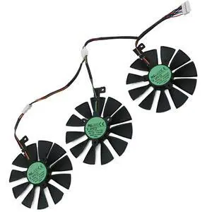 Graphics Card Cooling Fans Suitable for ASUS ROG Strix RTX 2060 2060S 2070 Gaming Series Desktop 88mm T129215SH T129215SL 12V 0.50A 7Pin Video Card Cooler Fans GPU Fan Graphics Card Cooling Fans Suitable for ASUS ROG Strix RTX 2060 2060S 2070 Gaming Series Desktop 88mm T129215SH T129215SL 12V 0.50A 7Pin Video Card Cooler Fans GPU Fan