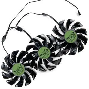 Graphics Card Cooling Fans Suitable for Gigabyte AORUS GTX 1080 1080ti 1070 Xtreme Series Desktop 95mm T129215BU 95mm 12V 0.55A 4Pin Video Card Cooler Fans GPU Fan Graphics Card Cooling Fans Suitable for Gigabyte AORUS GTX 1080 1080ti 1070 Xtreme Series Desktop 95mm T129215BU 95mm 12V 0.55A 4Pin Video Card Cooler Fans GPU Fan