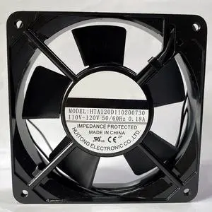 HTA120D110 200730 110V-120V 0.18A 12CM 120×120×25mm 2-Wire Cooling Fan HTA120D110200730 HTA120D110 200730 110V-120V 0.18A 12CM 120×120×25mm 2-Wire Cooling Fan HTA120D110200730