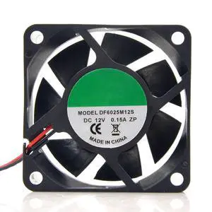 DF6025M12S 6CM 6025 12V 0.15A 2-Wire Inverter Super Silent Chassis Cooling Fan DF6025M12S 6CM 6025 12V 0.15A 2-Wire Inverter Super Silent Chassis Cooling Fan