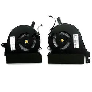 CPU + GPU Cooling Fans Suitable for HP Spectre X360 15-DF 15T-DF PN-Q213 Series Laptop Cooler Fan 5V 0.5A 4 PIN ND75C23-18C11 + ND75C23-18C12 P/N: L41482-001 + L41483-001 (2PCS) CPU + GPU Cooling Fans Suitable for HP Spectre X360 15-DF 15T-DF PN-Q213 Series Laptop Cooler Fan 5V 0.5A 4 PIN ND75C23-18C11 + ND75C23-18C12 P/N: L41482-001 + L41483-001 (2PCS)