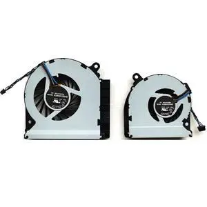 CPU + GPU Cooling Fans Suitable for HP Envy 15-3000 15-3000TX 15-3200 15-3202TX 15T-3200 Series Laptop Cooler Fan 5V 0.4A 4 PIN KSB0505HB -BE24 + KSB06105HB -BE25 (2PCS) CPU + GPU Cooling Fans Suitable for HP Envy 15-3000 15-3000TX 15-3200 15-3202TX 15T-3200 Series Laptop Cooler Fan 5V 0.4A 4 PIN KSB0505HB -BE24 + KSB06105HB -BE25 (2PCS)