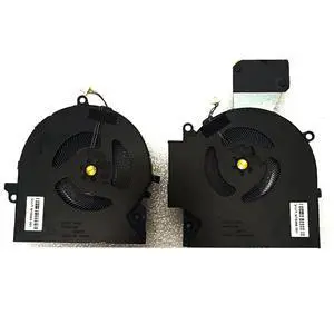 5V CPU + GPU Cooling Fans Suitable for HP OMEN 7 RTX3050 16-B 16-B0001TX 16-B0005TX 16-C TPN-Q265 TPN-Q267 Series Laptop Cooler Fan 5V 0.6A 4 PIN NS75C06-20K23 + NS75C06-20K24 (2PCS) 5V CPU + GPU Cooling Fans Suitable for HP OMEN 7 RTX3050 16-B 16-B0001TX 16-B0005TX 16-C TPN-Q265 TPN-Q267 Series Laptop Cooler Fan 5V 0.6A 4 PIN NS75C06-20K23 + NS75C06-20K24 (2PCS)