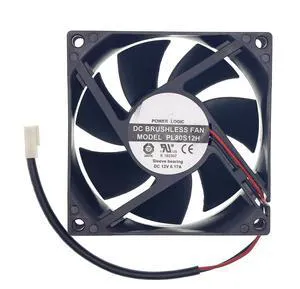 New Cooling Fan for PL80S12H DC 12V 0.17A 2-Wire Size: 80x80x25mm. New Cooling Fan for PL80S12H DC 12V 0.17A 2-Wire Size: 80x80x25mm.