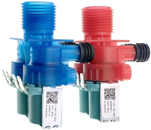 W10240947&W10240949 Washing Machine Water Inlet Valve Fit for Whirlpool, Kenmore, Maytag Washer, Replaces W11220205, W109215168740, W10921514 W10240947&W10240949 Washing Machine Water Inlet Valve Fit for Whirlpool, Kenmore, Maytag Washer, Replaces W11220205, W109215168740, W10921514