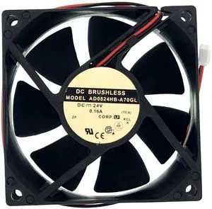 for ADDA AD0824HB-A70GL DC24V 0.16A Size:80X80X25mm, 2-Wire Cooling Fan. for ADDA AD0824HB-A70GL DC24V 0.16A Size:80X80X25mm, 2-Wire Cooling Fan.