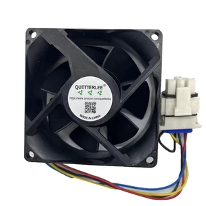 Replacement New GE Refrigerator Evaporator Cooling Fan for GE Refrigerators V80E14MS2A3-57A611 Series DC 13.6V 0.16A 4300 RPM Fan Replacement New GE Refrigerator Evaporator Cooling Fan for GE Refrigerators V80E14MS2A3-57A611 Series DC 13.6V 0.16A 4300 RPM Fan