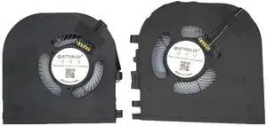 Replacement New Laptop CPU and GPU Cooling Fan for Lenovo ThinkPad X1 Extreme P1 GEN1 Series (Note: GPU+CPU are Small interfaces) EG50050S1-CE00-S9A EG50050S1-CE10-S9A DC 5V 0.50A Fan Replacement New Laptop CPU and GPU Cooling Fan for Lenovo ThinkPad X1 Extreme P1 GEN1 Series (Note: GPU+CPU are Small interfaces) EG50050S1-CE00-S9A EG50050S1-CE10-S9A DC 5V 0.50A Fan