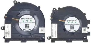 Replacement New Laptop CPU and GPU Cooling Fan for HP 14-EH TPN-W154 Series N10440-001 N10439-001 DFS5K12304363L FPJ7 DFS5F22B04867K FPJ8 DC5V Fan Replacement New Laptop CPU and GPU Cooling Fan for HP 14-EH TPN-W154 Series N10440-001 N10439-001 DFS5K12304363L FPJ7 DFS5F22B04867K FPJ8 DC5V Fan