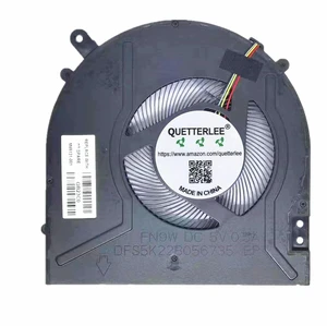 Replacement New Laptop CPU Cooling Fan for HP Pavilion 15-ER 15T-ER 15-ER0125OD 15-ER1047NR 15-ER0225OD 15-ER0097NR TPN-W147 Series M45131-001 DFS5K22B056735 FN9W DC5V 0.5A Fan Replacement New Laptop CPU Cooling Fan for HP Pavilion 15-ER 15T-ER 15-ER0125OD 15-ER1047NR 15-ER0225OD 15-ER0097NR TPN-W147 Series M45131-001 DFS5K22B056735 FN9W DC5V 0.5A Fan