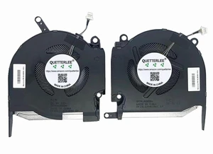 New Laptop CPU + GPU Cooling Fan for HP OMEN RTX3050 16-K 16-N Pro TPN-Q280 Series N18090-001 N18091-001 FPKK DFS5K223052839 FPKJ DFS5L32G164865 DC 5V 0.5A Fan New Laptop CPU + GPU Cooling Fan for HP OMEN RTX3050 16-K 16-N Pro TPN-Q280 Series N18090-001 N18091-001 FPKK DFS5K223052839 FPKJ DFS5L32G164865 DC 5V 0.5A Fan
