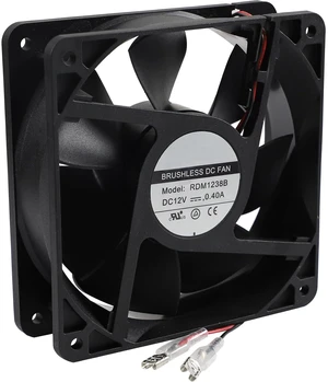 RDM1238B 628685 Refrigerator External Cooling Fan Fit for Norcold RV 2118 1200 1210, N1095 N61X N62X N64X N81X N82X N84X, 120×120×38mm, 12038 Brushless Inverter Chassis Fan, DC 12V 0.40A, 2 Wire RDM1238B 628685 Refrigerator External Cooling Fan Fit for Norcold RV 2118 1200 1210, N1095 N61X N62X N64X N81X N82X N84X, 120×120×38mm, 12038 Brushless Inverter Chassis Fan, DC 12V 0.40A, 2 Wire