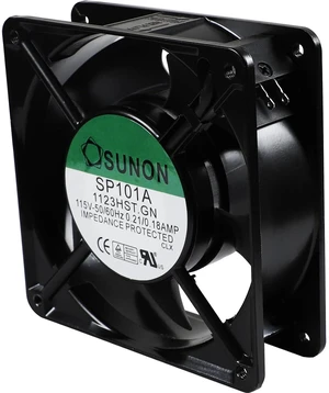 SP101A 1123HST.GN Cooling Fan 115V 50/60Hz 0.21/0.18AMP 120×120×38mm SP101A 1123HST.GN Cooling Fan 115V 50/60Hz 0.21/0.18AMP 120×120×38mm