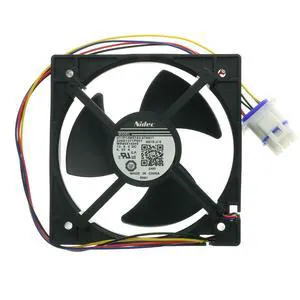 WR60X10340 Refrigerator Evaporator Fan Motor for GE WR60X10352, U11P14MS7A3-57A611 239D1371P001, Black Jumper Wire Version, DC 13.6V 0.23A WR60X10340 Refrigerator Evaporator Fan Motor for GE WR60X10352, U11P14MS7A3-57A611 239D1371P001, Black Jumper Wire Version, DC 13.6V 0.23A