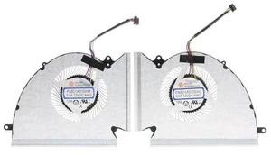 Replacement CPU&GPU Cooling Fan for MSI GP76 GE76 WE76 MS-17K2 MS-17K3 PABD1A010SHR-N452 PABD1A010SHR-N451 Replacement CPU&GPU Cooling Fan for MSI GP76 GE76 WE76 MS-17K2 MS-17K3 PABD1A010SHR-N452 PABD1A010SHR-N451