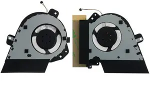 Replacement CPU&GPU Cooling Fan for Asus ROG Zephyrus GA502D GA502DU GA502IU GA502IV GU502DU GA532DU GA532IU GA532IV DC5V 0.5A DFS5K12304363C DFS5K12115491P 13N1-8LM0111 13N1-8LA0C01 Replacement CPU&GPU Cooling Fan for Asus ROG Zephyrus GA502D GA502DU GA502IU GA502IV GU502DU GA532DU GA532IU GA532IV DC5V 0.5A DFS5K12304363C DFS5K12115491P 13N1-8LM0111 13N1-8LA0C01