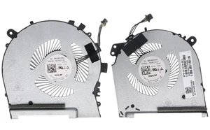 Replacement CPU&GPU Cooling Fan for HP Omen 15-DH 15-DH1070WM 15-DH0111TX 2019 Model L64445-001 L57329-001 ND8CC01-16L04 ND8CC01-16L05 DC 12V Replacement CPU&GPU Cooling Fan for HP Omen 15-DH 15-DH1070WM 15-DH0111TX 2019 Model L64445-001 L57329-001 ND8CC01-16L04 ND8CC01-16L05 DC 12V
