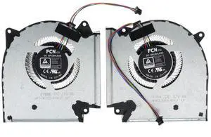 Replacement CPU & GPU Cooling Fan for ASUS ROG Strix G15 Advantage Edition G513QY G713QY FR8A FR9J DFSCL12E16486T 13NR06X0T02011 FR8B FR9K DFSCK22D05883T 13NR06X0T01011 DC 12V Replacement CPU & GPU Cooling Fan for ASUS ROG Strix G15 Advantage Edition G513QY G713QY FR8A FR9J DFSCL12E16486T 13NR06X0T02011 FR8B FR9K DFSCK22D05883T 13NR06X0T01011 DC 12V