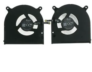 06P46H 0JTNN3 Replacement CPU+GPU Cooling Fan for Dell XPS 16 9640 F966V NS75C41-23D01 023.100VQ.0001 8GVMH NS75C42-23D02 023.100VR.0001 06P46H 0JTNN3 Replacement CPU+GPU Cooling Fan for Dell XPS 16 9640 F966V NS75C41-23D01 023.100VQ.0001 8GVMH NS75C42-23D02 023.100VR.0001