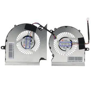 Replacement CPU+GPU Cooling Fan for MSI GE65 Raider GL65 GP65 WE65 9TI 9TJ Leopard MS-16U1 PABD07012SH N425 PAAD06015SL N426 Replacement CPU+GPU Cooling Fan for MSI GE65 Raider GL65 GP65 WE65 9TI 9TJ Leopard MS-16U1 PABD07012SH N425 PAAD06015SL N426
