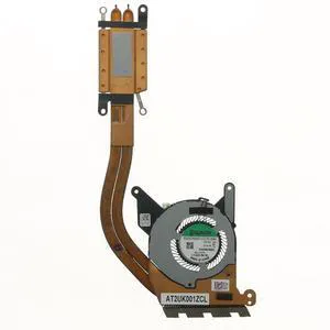 CPU Cooling Fan with Heatsink Replacement for Dell Latitude 5410, 029MKF 29MKF AT2UK001ZCL 0HHKD2 HHKD2, DC 5V 0.41A 4-Pin Cooler Assembly CPU Cooling Fan with Heatsink Replacement for Dell Latitude 5410, 029MKF 29MKF AT2UK001ZCL 0HHKD2 HHKD2, DC 5V 0.41A 4-Pin Cooler Assembly