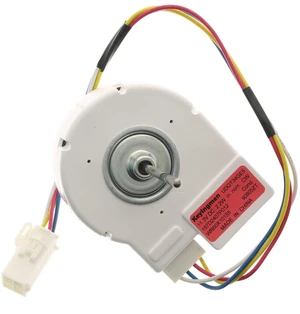 Refrigerator Condenser Fan Motor Replacement for GE WR60X10155 WR60X10042 WR60X10053 WR60X10065, UDQT34GE5 DC 11.3V 2.2W 4-Pin Refrigerator Condenser Fan Motor Replacement for GE WR60X10155 WR60X10042 WR60X10053 WR60X10065, UDQT34GE5 DC 11.3V 2.2W 4-Pin
