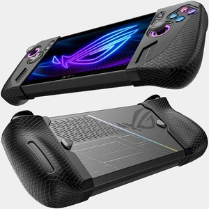 Silicone Grip Protection Case Compatible with ROG Ally X(ONLY)- Black Silicone Grip Protection Case Compatible with ROG Ally X(ONLY)- Black