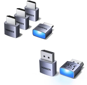 4 Pack HDMI Dummy Plug 4K@60Hz Bundle 2 Pack DisplayPort Dummy Plug 4K@60Hz for Remote PC, Desktop, TeamViewer, Gaming Streaming 4 Pack HDMI Dummy Plug 4K@60Hz Bundle 2 Pack DisplayPort Dummy Plug 4K@60Hz for Remote PC, Desktop, TeamViewer, Gaming Streaming
