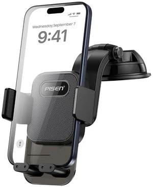 Dashboard Car Phone Mount - One Press Lock Dash Phone Holder for Car, 360° Rotating One-Button Release Dash Car Phone Holder, Strong Suction Dashboard Car Phone Mount for Most Smartphone (Black) Dashboard Car Phone Mount - One Press Lock Dash Phone Holder for Car, 360° Rotating One-Button Release Dash Car Phone Holder, Strong Suction Dashboard Car Phone Mount for Most Smartphone (Black)