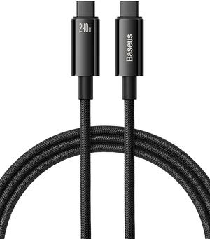 USB C Cable, 240W PD 5A Fast Charging USBC to USBC Cable, Zine Alloy Nylon Braided Type C Charger Cord for iPhone 16 15 Pro/Plus/Pro Max, MacBook, iPad Pro/Mini, Samsung S23/S22+ (3.3ft) USB C Cable, 240W PD 5A Fast Charging USBC to USBC Cable, Zine Alloy Nylon Braided Type C Charger Cord for iPhone 16 15 Pro/Plus/Pro Max, MacBook, iPad Pro/Mini, Samsung S23/S22+ (3.3ft)