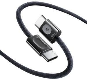USB C to USB C Cable, 100W Smart Cooling Fast Charging Cord, Zinc Alloy Nylon Braided Type-C Cable for iPhone 17/16/15 Pro Max, MacBook Pro/Air, iPad, Samsung Galaxy S26/S25/S24 (6.6ft) USB C to USB C Cable, 100W Smart Cooling Fast Charging Cord, Zinc Alloy Nylon Braided Type-C Cable for iPhone 17/16/15 Pro Max, MacBook Pro/Air, iPad, Samsung Galaxy S26/S25/S24 (6.6ft)