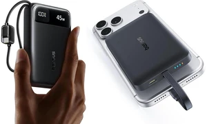 20000mAh Compact Portable Charger 45W Built-in Dual USB-C Cables Bundle with 10,000mAh 30W Magnetic Portable Charger, Fast Charging Wireless Battery Pack with Built-in Braided USB-C Cable 20000mAh Compact Portable Charger 45W Built-in Dual USB-C Cables Bundle with 10,000mAh 30W Magnetic Portable Charger, Fast Charging Wireless Battery Pack with Built-in Braided USB-C Cable