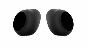 Replacement Silicone Ear Tips for Bowie MC2 Clip-On Earbuds, 1 Pair (Black, S/M/L/XL) Replacement Silicone Ear Tips for Bowie MC2 Clip-On Earbuds, 1 Pair (Black, S/M/L/XL)