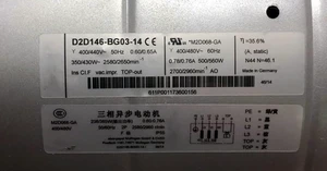 1 Pcs D2D146-BG03-14 400/440V(50Hz) 350/430W Inverter Blower Cooling Fans 1 Pcs D2D146-BG03-14 400/440V(50Hz) 350/430W Inverter Blower Cooling Fans
