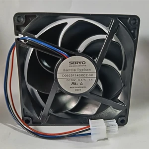 1 PCS D0925F14BXCZ-39 DC14V 0.17A 92×92×25mm Cooling Fan 1 PCS D0925F14BXCZ-39 DC14V 0.17A 92×92×25mm Cooling Fan