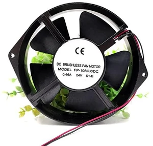 FP-108CX/DC S1-B Fan 24V 0.46A 162mm×150mm×38mm Cabinet Cooling Fan FP-108CX/DC S1-B Fan 24V 0.46A 162mm×150mm×38mm Cabinet Cooling Fan