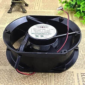 MA1751L24B FSR MECHATRONICS DC24V 0.48A 17251 Double Ball Fan for MA1751L24B-FSR Fan