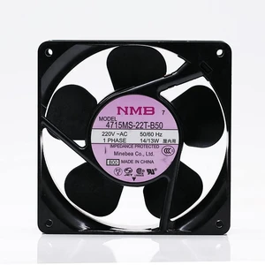 4715MS-22T-B50 Fan 220VAC 14/13W AC Axial Cooling Fan 4715MS-22T-B50-B00 4715MS-22T-B50 Fan 220VAC 14/13W AC Axial Cooling Fan 4715MS-22T-B50-B00