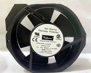1 PCS 5915PC-12T-B30-A09 115VAC 200/240CFM 0.31/0.28A 172×150×38mm Cooling Fan 1 PCS 5915PC-12T-B30-A09 115VAC 200/240CFM 0.31/0.28A 172×150×38mm Cooling Fan