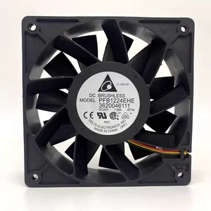 PFB1224EHE Fan DC24V 1.08A 12CM 120×120×38mm 3-Wire Inverter Fan PFB1224EHE Fan DC24V 1.08A 12CM 120×120×38mm 3-Wire Inverter Fan
