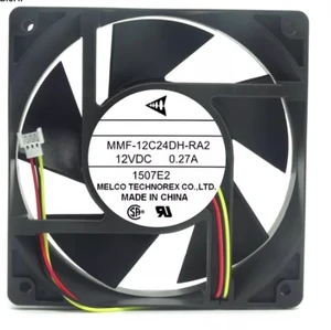 1 PCS MMF-12C24DH-RA2 12038 12CM 24V 0.27A 120×120×38mm Inverter Fan 1 PCS MMF-12C24DH-RA2 12038 12CM 24V 0.27A 120×120×38mm Inverter Fan