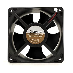 1 PCS KD1212PMB2-6A 12V 5.1W 120×120×38mm Chassis Cooling Fan 1 PCS KD1212PMB2-6A 12V 5.1W 120×120×38mm Chassis Cooling Fan