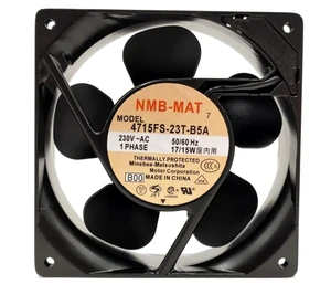 1 PCS 4715FS-23T-B5A 230V 17/15W 120×120×38mm Cabinet Cooling Fan 1 PCS 4715FS-23T-B5A 230V 17/15W 120×120×38mm Cabinet Cooling Fan
