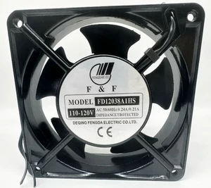 1 Pcs FD12038A1HS 110-120V 0.24/0.21A 120×120×38mm 2-Wire Cooling Fan 1 Pcs FD12038A1HS 110-120V 0.24/0.21A 120×120×38mm 2-Wire Cooling Fan