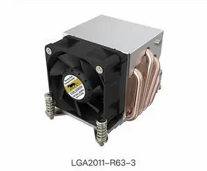 LGA2011-R63 Narrow 150W CPU Cooler, 4 Heat Pipes, Square 6800RPM PWM Fan, Intel LGA2011 Rectangular LGA2011-R63 Narrow 150W CPU Cooler, 4 Heat Pipes, Square 6800RPM PWM Fan, Intel LGA2011 Rectangular