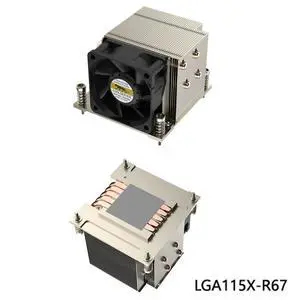LGA115X-R67 200W CPU Cooler, 5 Heat Pipes, 8000RPM PWM Fan, 47CFM Airflow,for Intel LGA1200/115X High-End Desktop Builds LGA115X-R67 200W CPU Cooler, 5 Heat Pipes, 8000RPM PWM Fan, 47CFM Airflow,for Intel LGA1200/115X High-End Desktop Builds