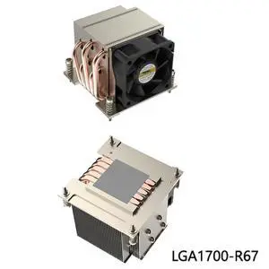 LGA1700-R67 240W CPU Cooler, 5 Heat Pipes, 8000RPM PWM Fan, 47CFM Airflow, for Intel LGA1700/1851 LGA1700-R67 240W CPU Cooler, 5 Heat Pipes, 8000RPM PWM Fan, 47CFM Airflow, for Intel LGA1700/1851