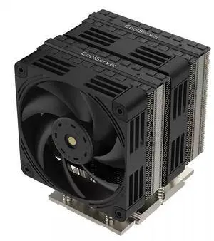 SP5 M99 450W Tower CPU Cooler, 6 Heat Pipes, Copper Base, 120mm PWM Silent Fan, 153mm Height for AMD SP5 SP5 M99 450W Tower CPU Cooler, 6 Heat Pipes, Copper Base, 120mm PWM Silent Fan, 153mm Height for AMD SP5